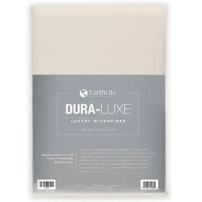 Earthlite Dura-Luxe Microfiber Flat Sheet (Cream or White)