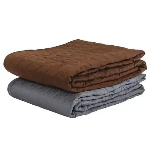 Living Earth Crafts Premium Microfiber Quilted Blanket (Pewter or Espresso)