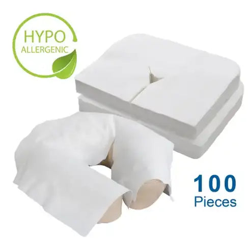 Living Earth Crafts Flat Disposable Headrest Cover, 100 Count