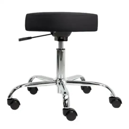 Living Earth Crafts Pneumatic Rolling Stool (No Back) (Low height 17-23")