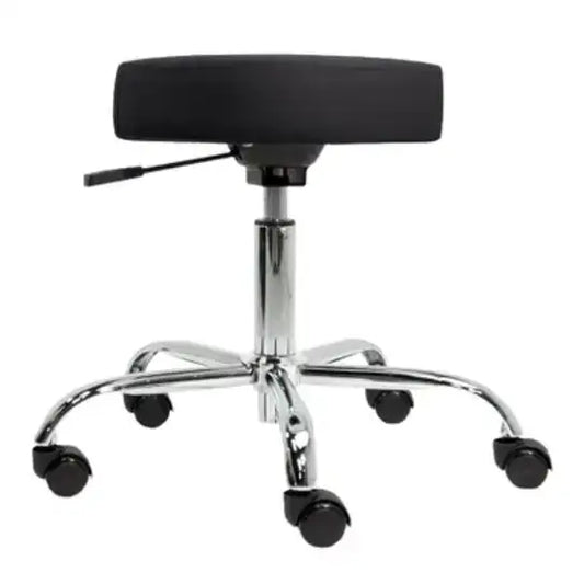 Living Earth Crafts Pneumatic Rolling Stool (No Back) (19-26” / Standard height)