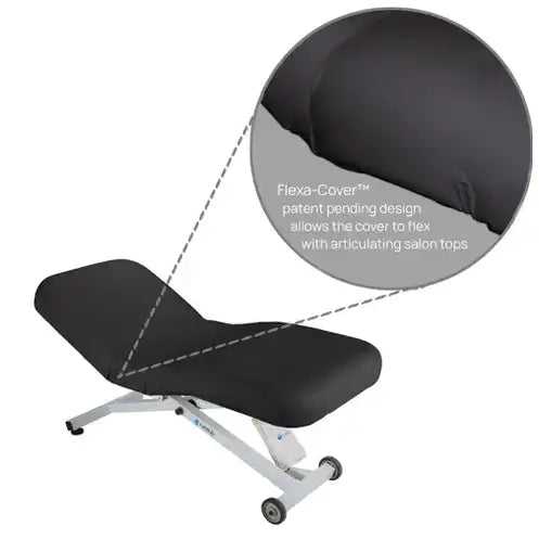 Living Earth Crafts Flexa-Cover Salon Top Table Cover (Round or Square Corners)