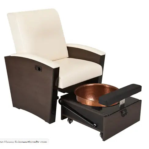 Mystia Pedicure Chair with non-plumbed TuckAway Footbath