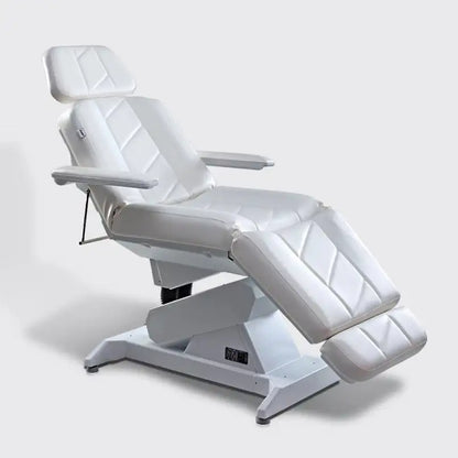 LEMI Lemi 3 Motor Syncro Bi-Zak Electrically Adjustable (height, tilt, back/leg) Beauty Treatment Chair With Flat Bi-Zak Mattress and Foot Pedal Control with Memory Function