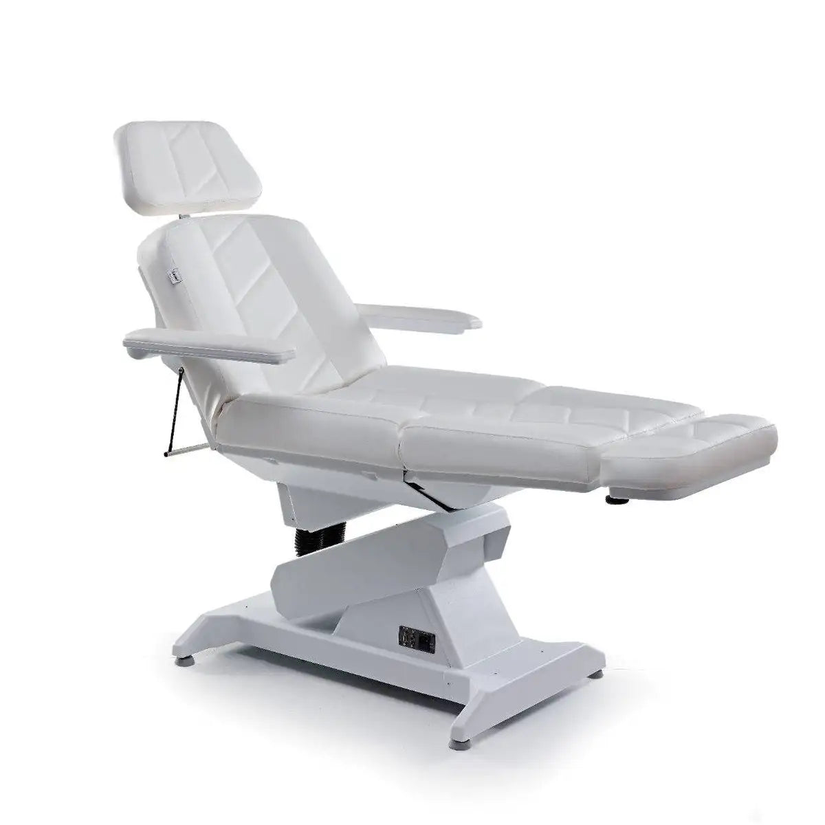 LEMI Lemi 3 Motor Syncro Bi-Zak Electrically Adjustable (height, tilt, back/leg) Beauty Treatment Chair With Flat Bi-Zak Mattress and Foot Pedal Control with Memory Function