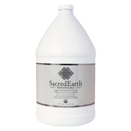Sacred Earth Organic Fractionated Coconut Oil 1 Gallon