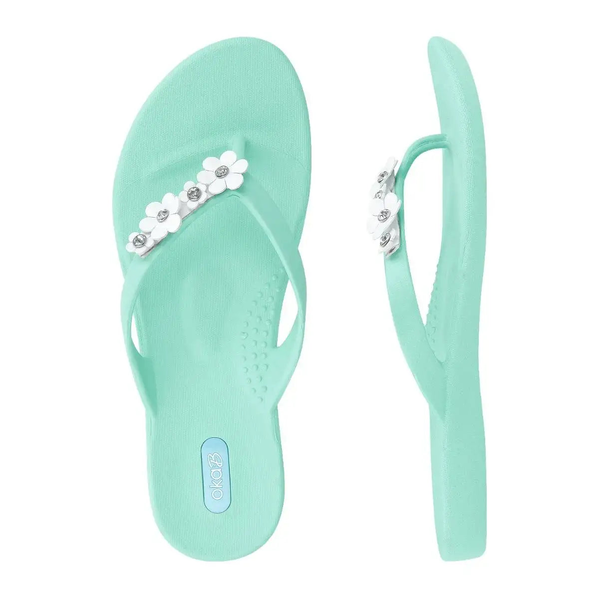Oka-B Slippers Loren Sea Glass- Case