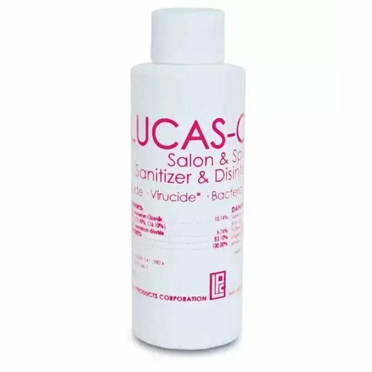 Lucas-Cide Salon and Spa Disinfectant - 4oz Pink