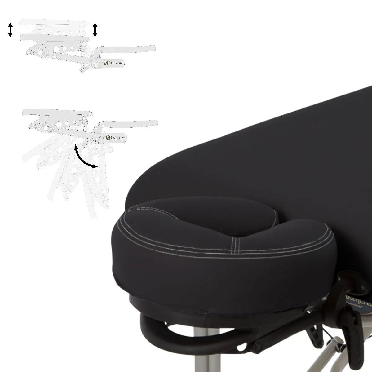 Earthlite Luna face pillow and platforms