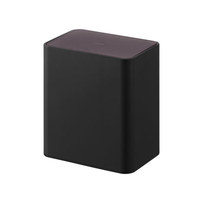 Black Cotton Swab Push-Top Case on a white background