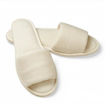 Boca Terry Open Toe Terry Slipper - S/M
