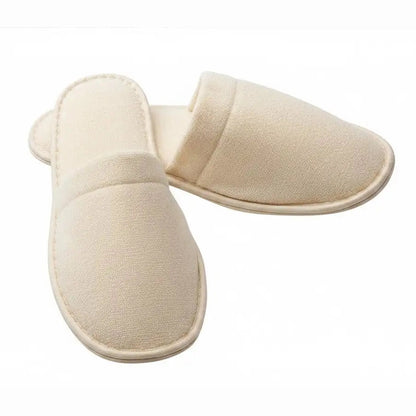 Boca Terry Closed Toe Microfiber Slipper - S/M