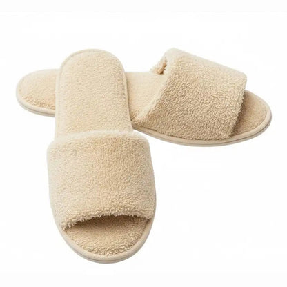 Boca Terry Open Toe Microterry Slipper - S/M