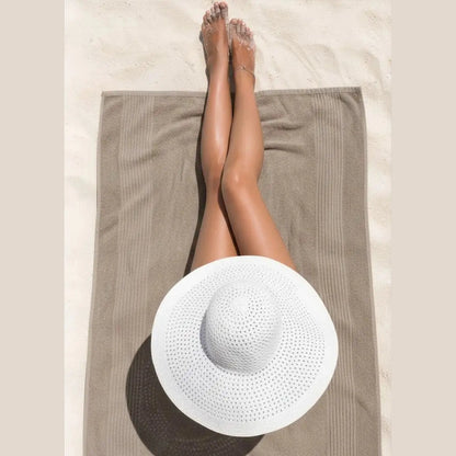 Boca Terry Color Pool Towel 35 x 70 - Taupe