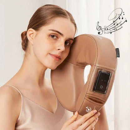 Master Massage MusicMaster™ Ultra Plush Bluetooth Face Cushion Head Rest -  Otter