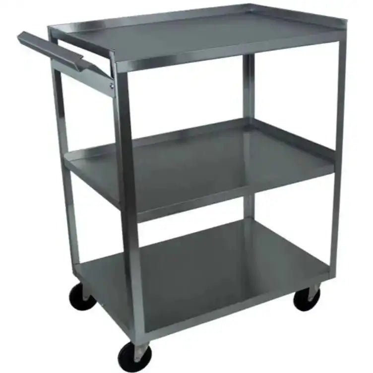Ideal Stainless 3 shelf with handle, 16" x 24" x 32"
