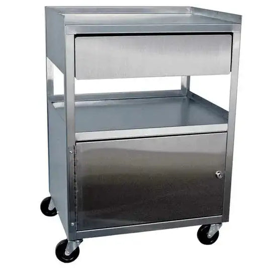 Ideal Cabinet Cart, with Drawer, 16" x 21" x 30"