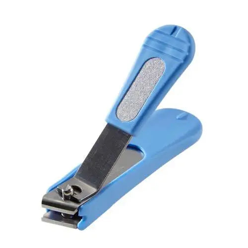 Mehaz Professional Angled Straight Wide Jaw Toenail Clipper - Blue