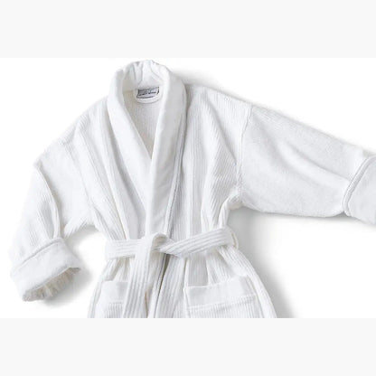 Boca Terry Mini Stripe Shawl Collar Robe
