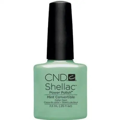 CND SHELLAC Mint Convertible .25 fl oz gel polish bottle