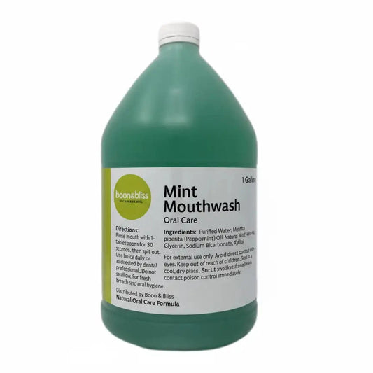 Boon & Bliss Mint Mouthwash - Gallon