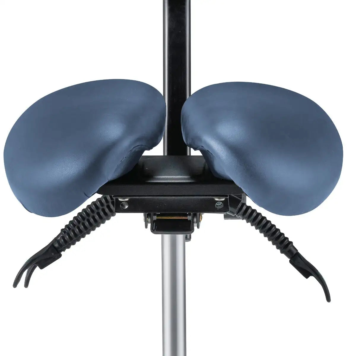 Master Massage Berkeley Saddle Stool with Backrest - Royal Blue