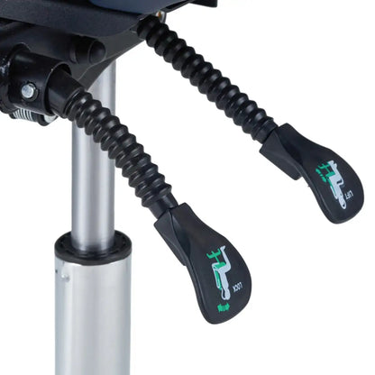 Master Massage Berkeley Saddle Stool with Backrest - Royal Blue