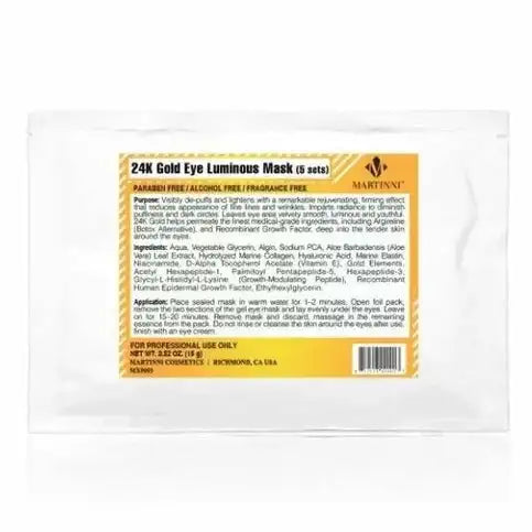 Martinni 24k Gold Luminous Eye Mask
