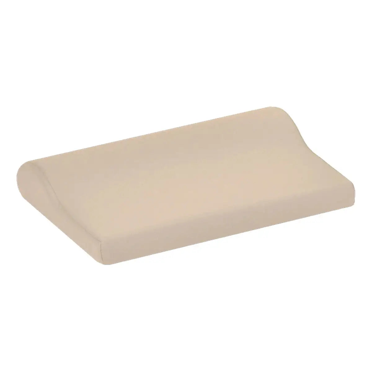 Earthlite Neck Contour Bolster in Marie's Beige, contoured cervical support 3 by 14 by 11 inches