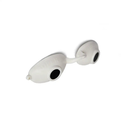 White Super Sunnies Classic Eyeshields with opaque lenses for salons