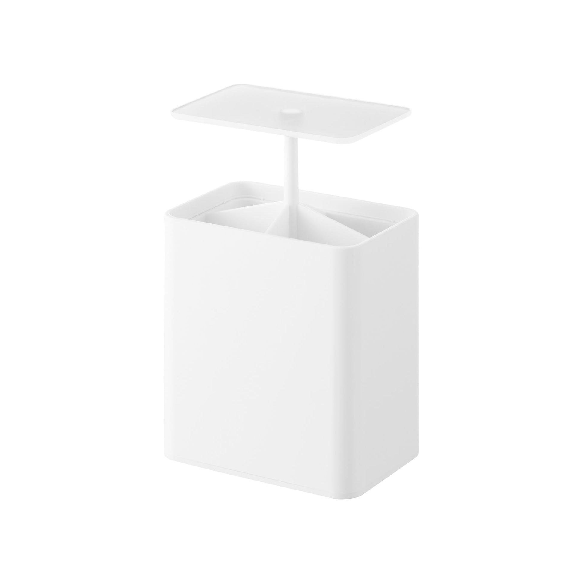 White Cotton Swab Push-Top Case on a white background
