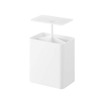 White Cotton Swab Push-Top Case on a white background