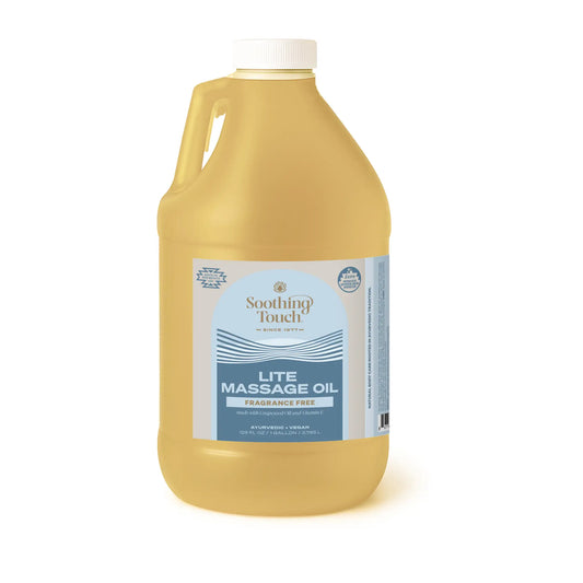 Soothing Touch Fragrance Free Lite Oil 1 Gallon