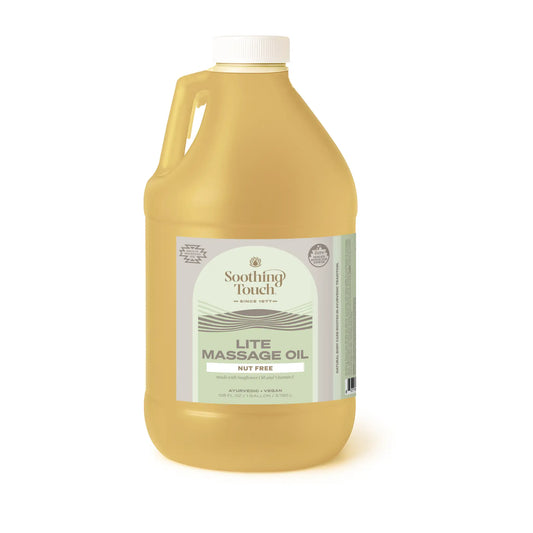 Soothing Touch Nut Free Lite Massage Oil - 1 Gallon
