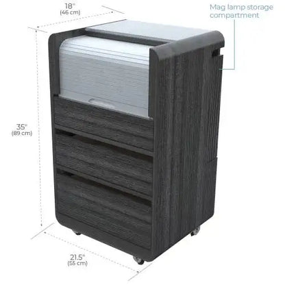 Living Earth Crafts Parker Spa Trolley with Steamer and Mag Lamp