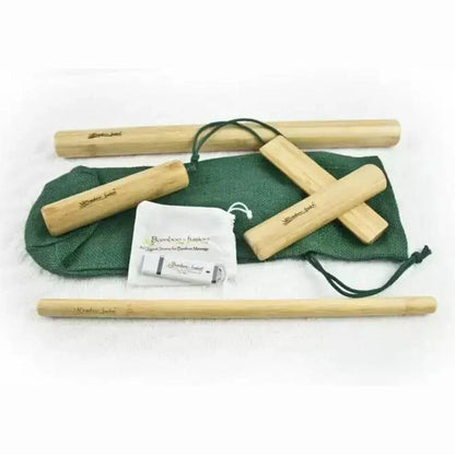 Bamboo-Fusion Pedicure and Manicure Stick Set with USB, carbonized bamboo sticks plus USB training drive