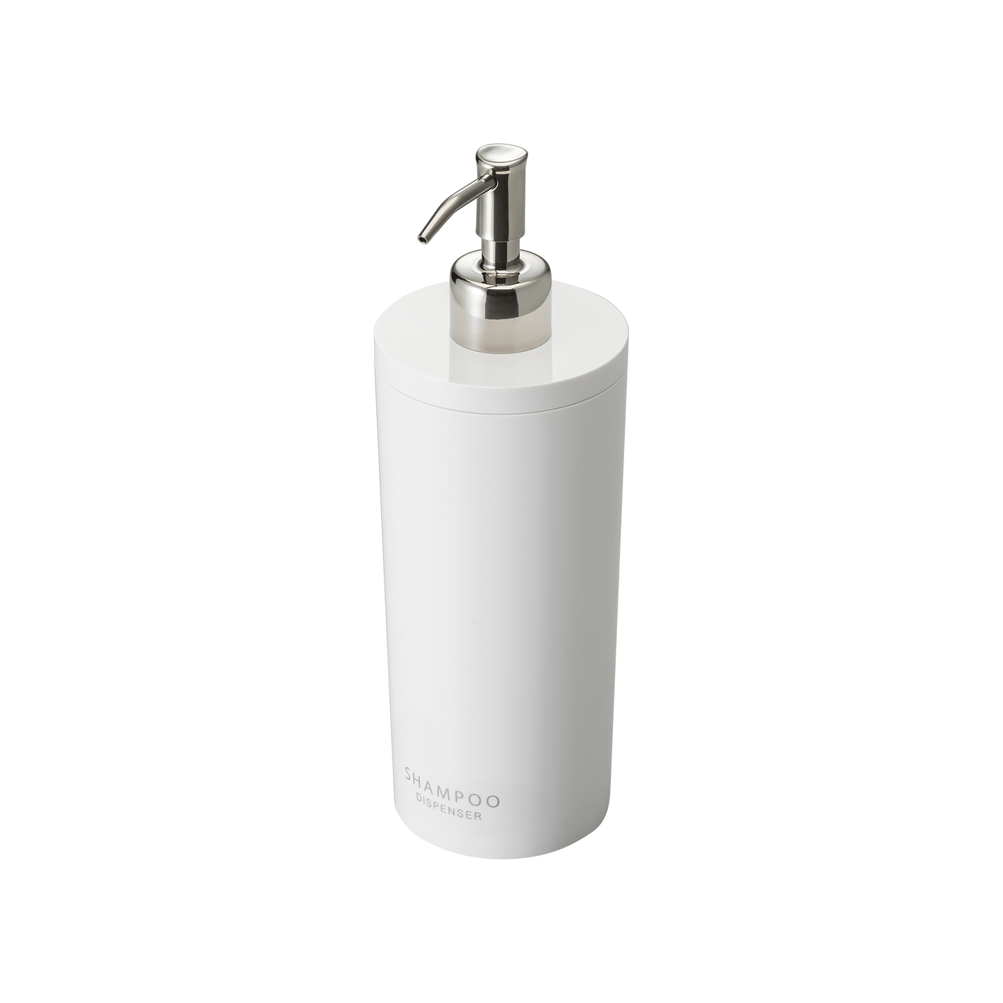 Round Shower Dispenser - Three Styles on a blank background.