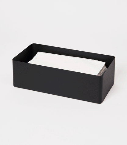 Product GIF showing Tissue Case with various props.