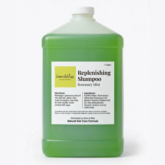 Boon & Bliss Replenishing Rosemary Mint Shampoo - 4 Gallon