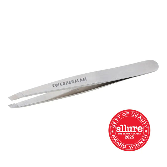 Tweezerman Slant Tweezer - Classic Silver