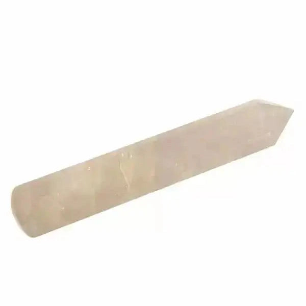 Rose Quartz Wand Faced (Pointed)