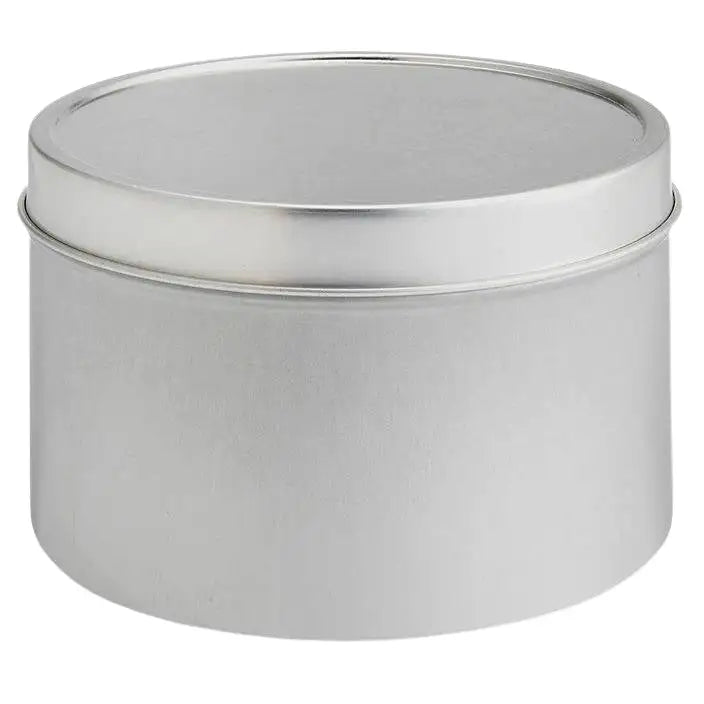 Deep Metal Wax Tin Empty - Round - 14 oz