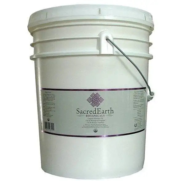 Sacred Earth Organic Massage Gel 5 Gallon