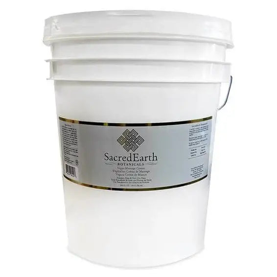 Sacred Earth Vegan Massage Cream- 5 Gallon