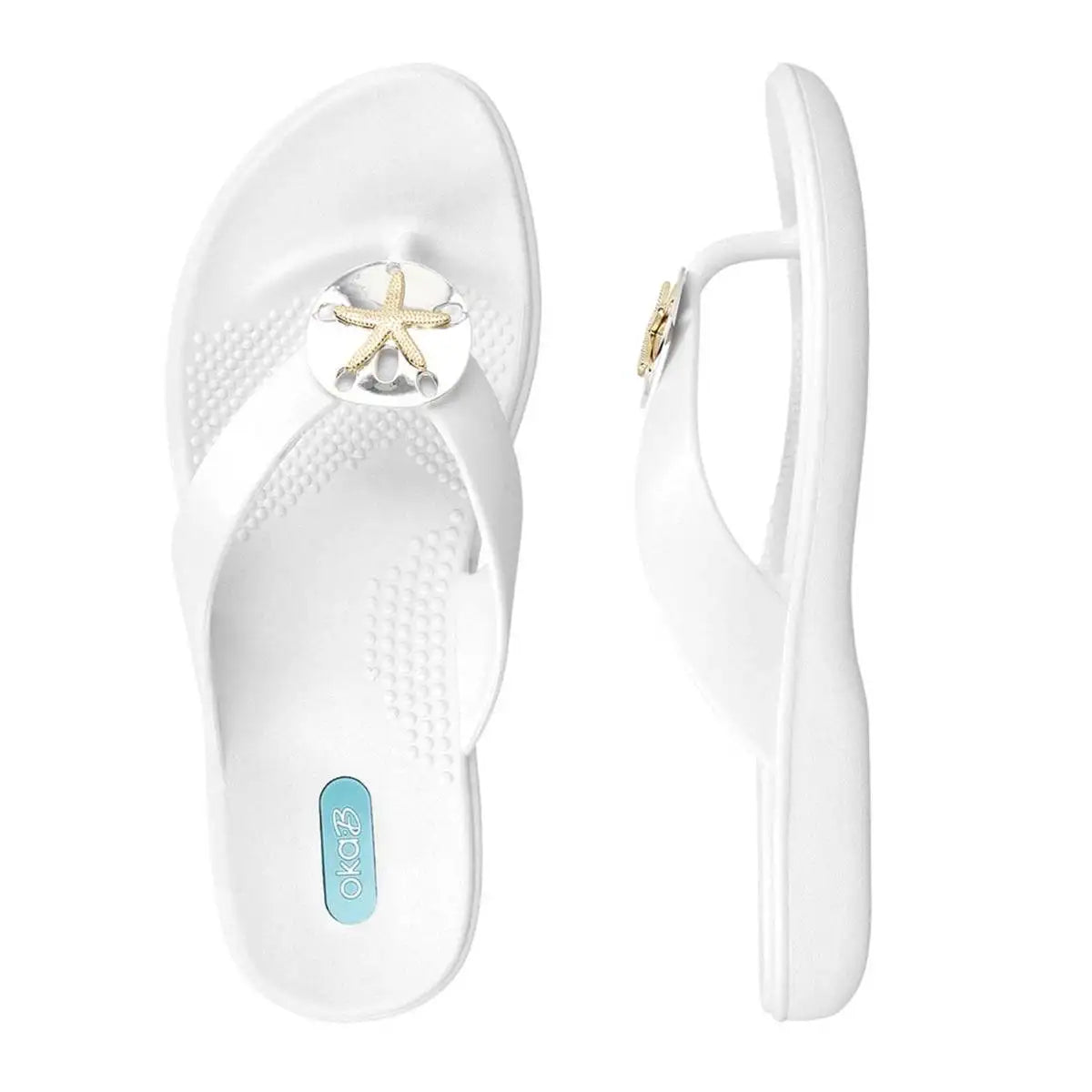 Oka-B Slippers Sandy Salt- M