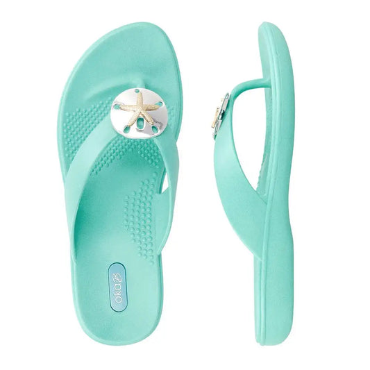 Oka-B Slippers Sandy Sea Glass- ML