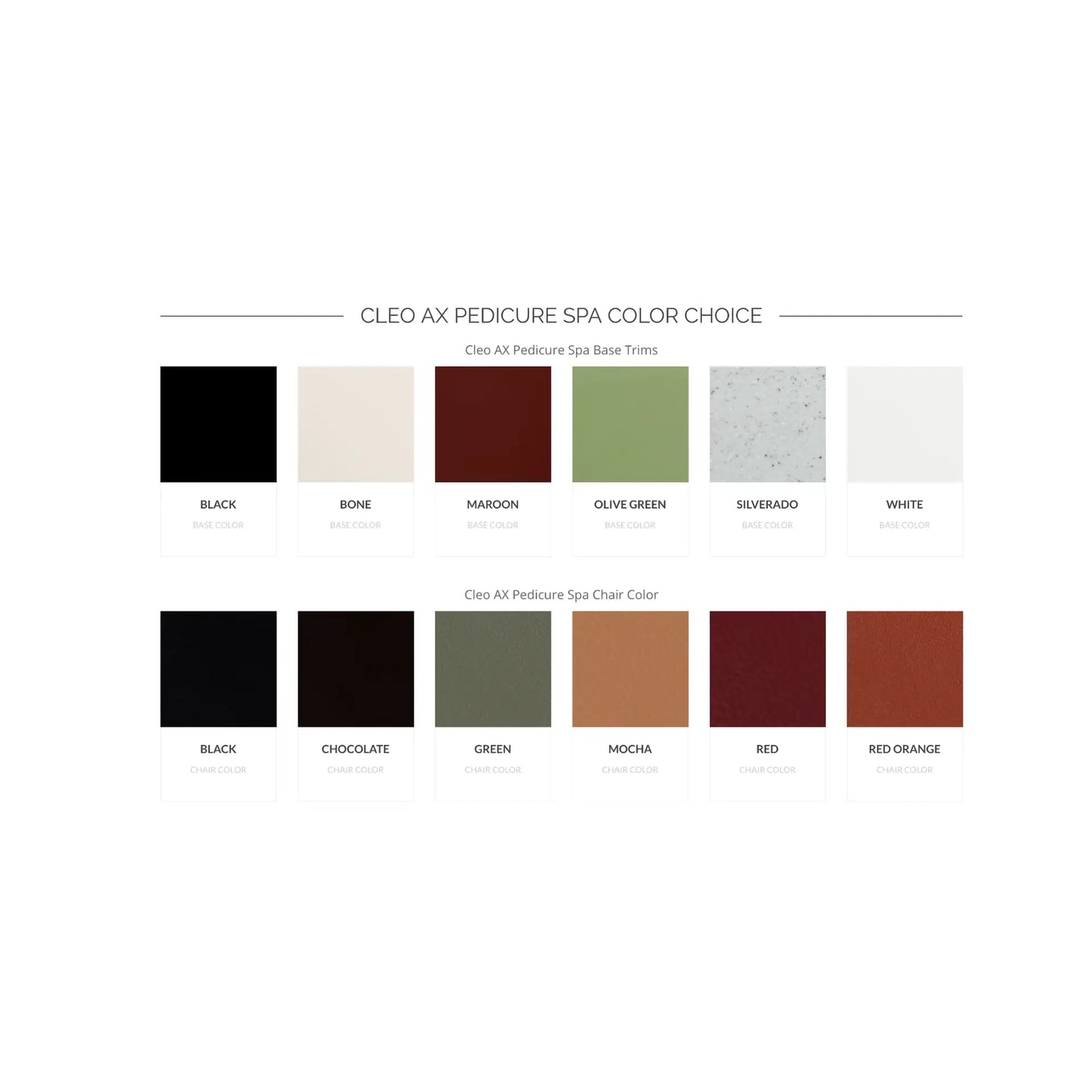 Cleo AX Pedicure Chair