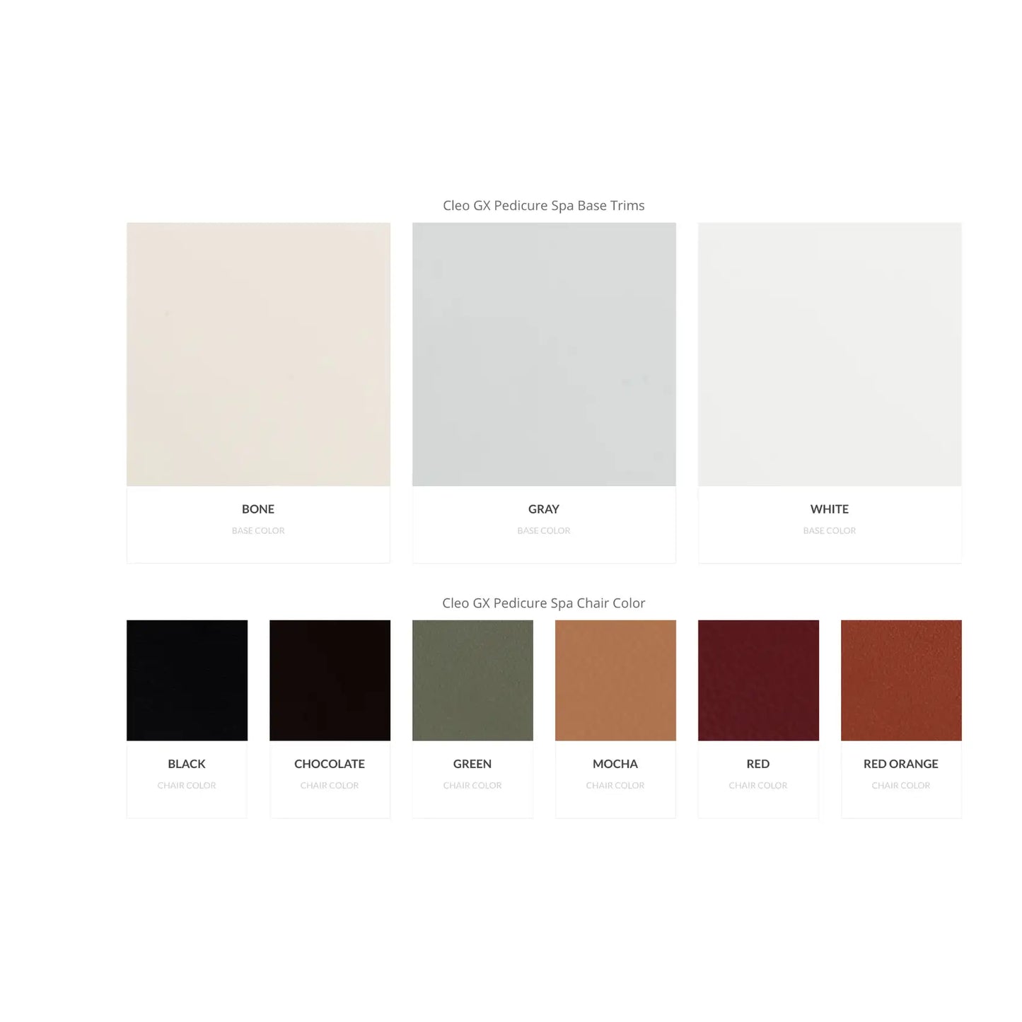 Cleo GX Pedicure Chair