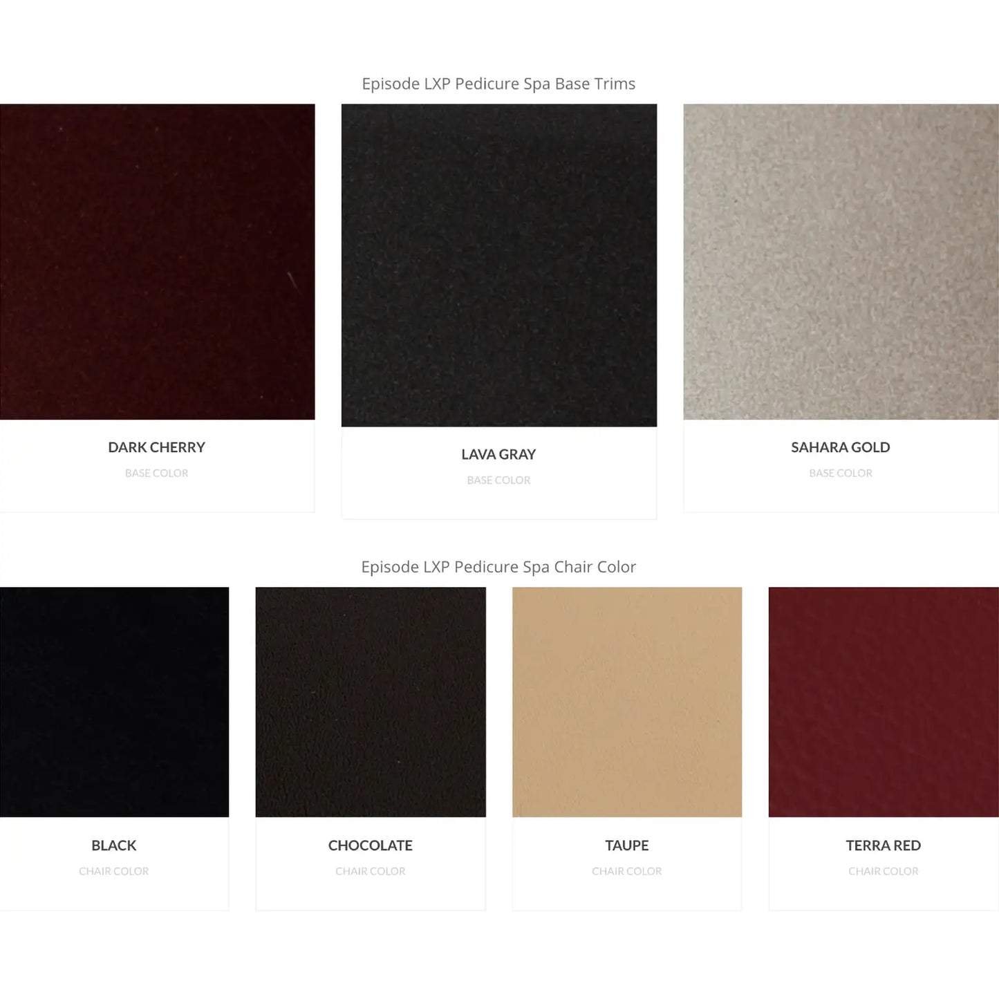 Episode LX-P Pedicure Chair