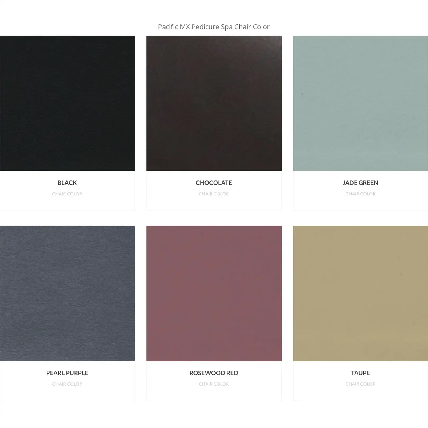 Pacific MX Pedicure Chair